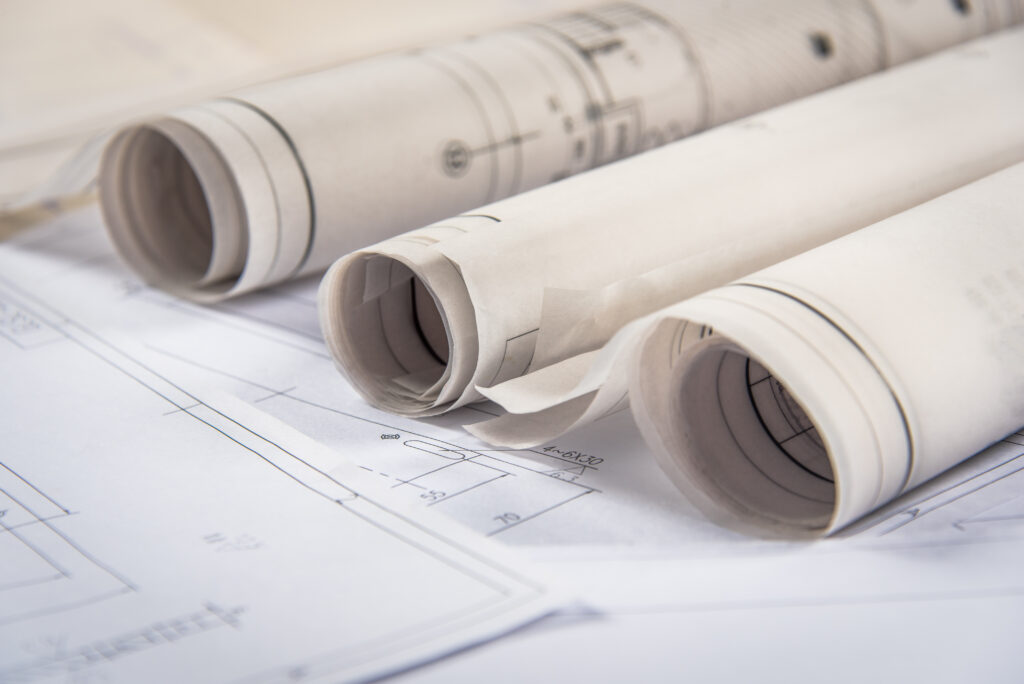 architectural blueprints